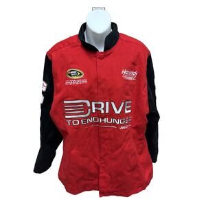 Jeff Gordon Womens Jacket Size XL#24 NASCAR Vintage Red Chase Authentics